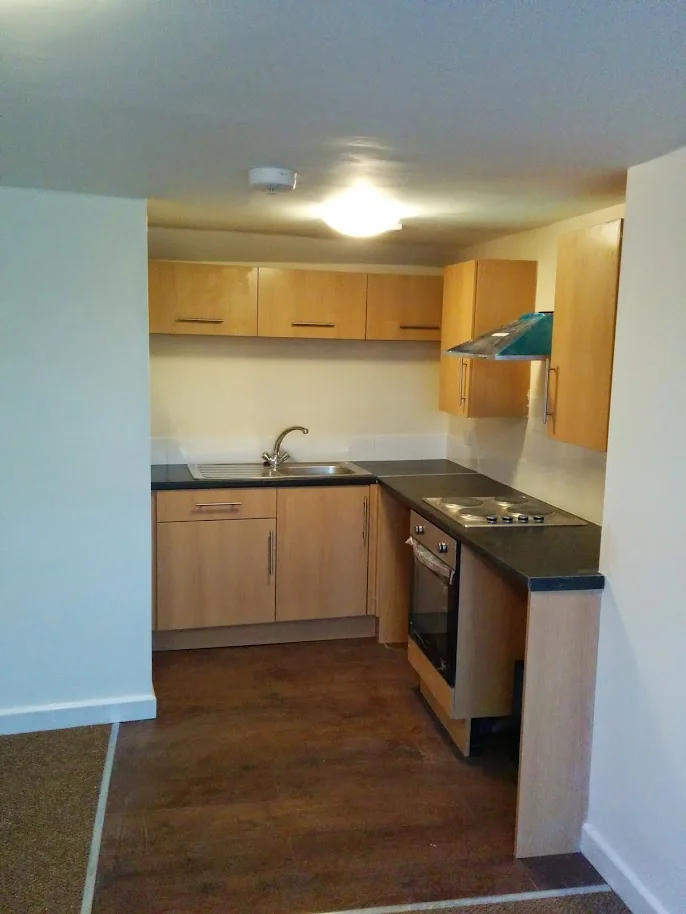 Refurbished kitchen in Worcestershire DY10 residential conversion