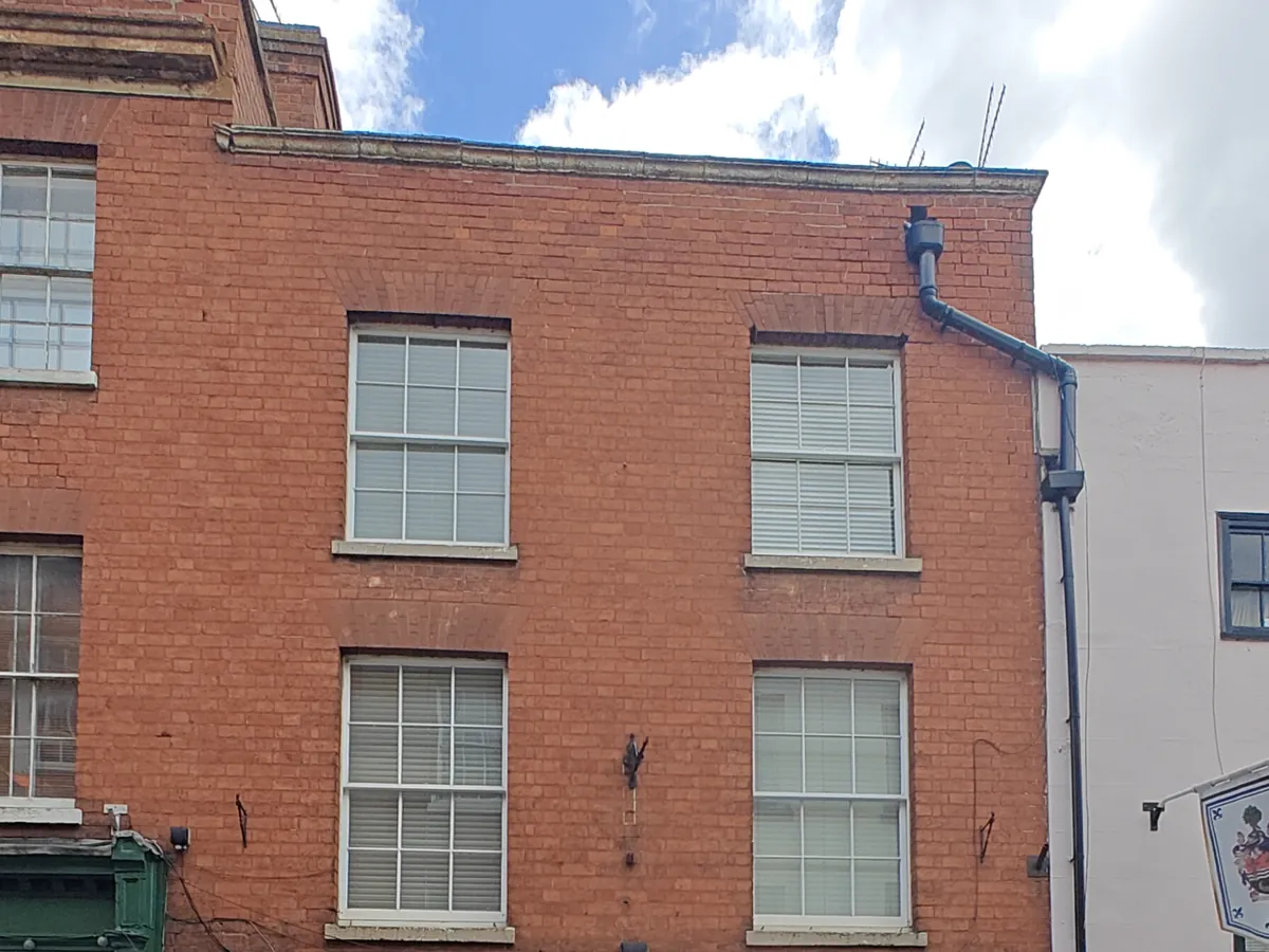 Upper floors of a Grade II listed mixed-use building in Worcestershire